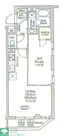 アイルプレミアム西新宿の物件間取画像